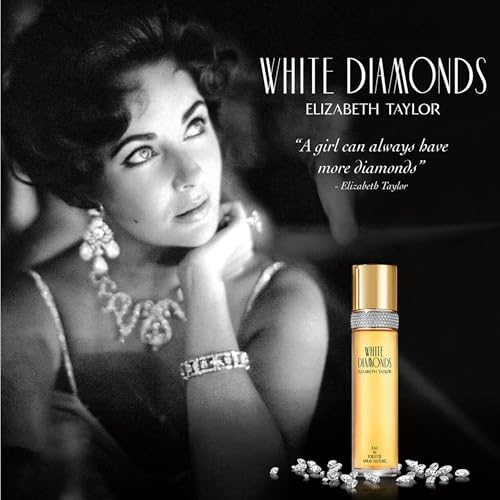 Elizabeth Taylor White Diamonds Eau de Toilette 1.7 fl oz for Women – Classic Fragrance