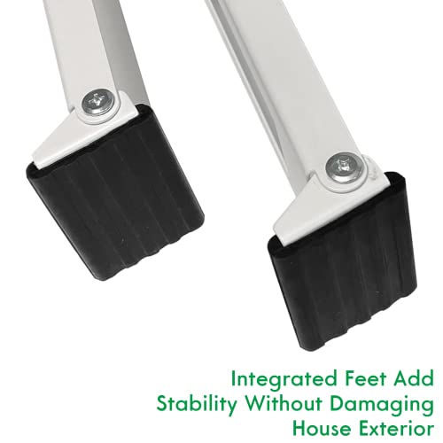 Fioracl No-Drill Window AC Support Bracket Up to 200 lbs - Heavy-Duty Steel, Universal Fit, Easy Installation
