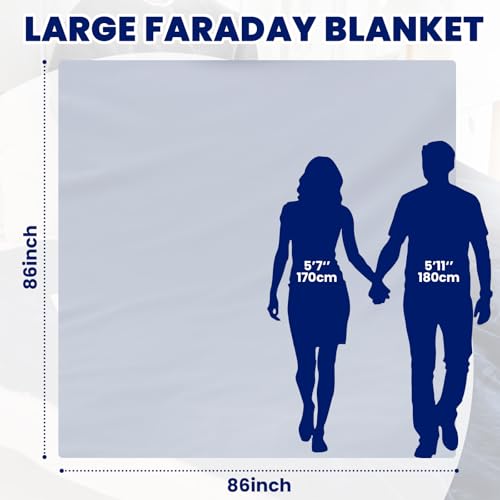 Preboun EMF Protection Blanket for Pregnant Women and Babies 86.6x86.6 Inches