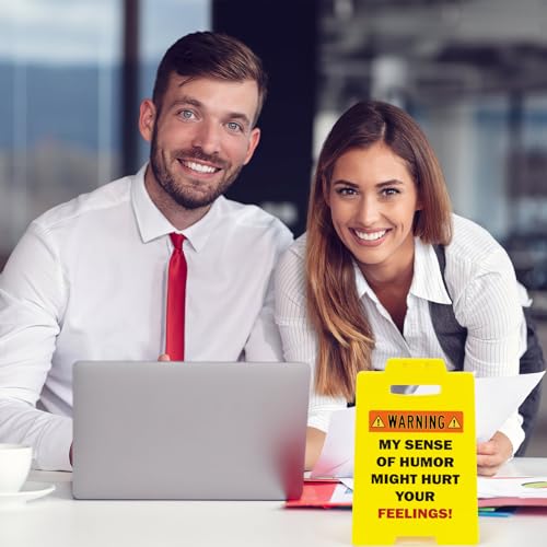 MBL Funny Coworker Office Gifts - Bosses Day Gift for Women, Fun Gag Desk Sign Cubicle Decor Birthday White Elephant Stocking Stuffers Christmas Xmas Holiday Gifts for Team Employee Boss