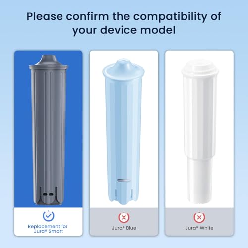 Water Filter Compatible with Jura 71794 Claris Smart 3 Pack - Glacier Fresh Variation 3