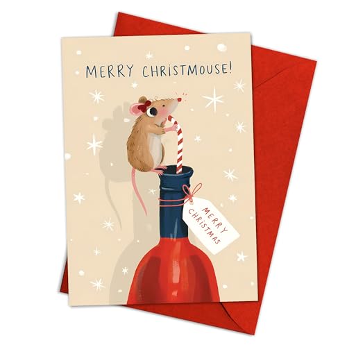 Podagree Christmas 78 Funny Wine Lover Card - Perfect Holiday Greeting Gift