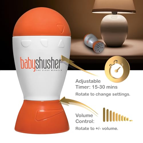 3-Pack Baby Shusher Portable White Noise Sound Machine for Sleep & Travel