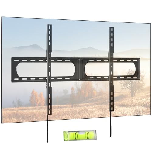 Wall Mount for 37-140 Inch TVs Up to 275 lbs - Low Profile Fixed TV Wall Bracket - Variation of Max 140"