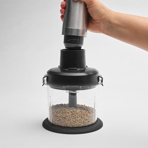 Vitamix Immersion Blender Mini-Chopper Attachment with Stainless Steel Blade, 3-Cup BPA-Free Container