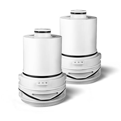 ZATEIRL 2-Pack Shower Filter Cartridges for Delta Clarifi Models 5SF100 & 7SF100