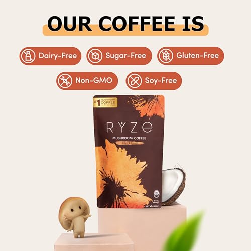 Medium Roast Mushroom Coffee & Probiotic Creamer Bundle - 30 Servings