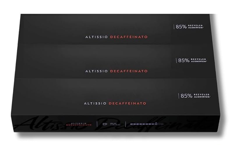 Decaffeinated Coffee Pods Dark Roast Espresso 30 Count - Full-bodied & Creamy