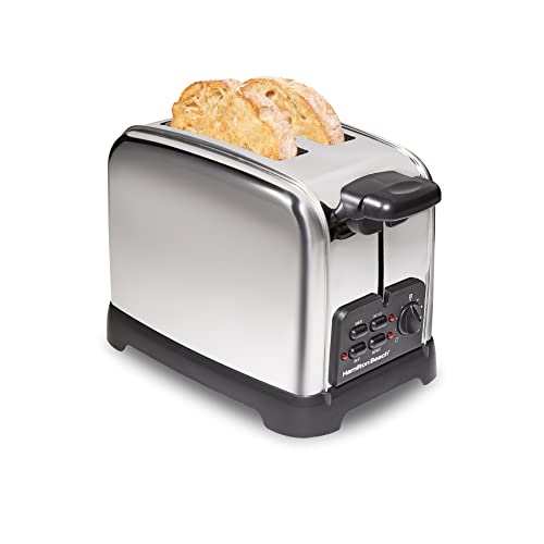 Hamilton Beach Retro 2 Slice Toaster With Sure-Toast Technology, Wide