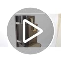 3-Tier Narrow Bathroom Floor Cabinet Storage Organizer - Waterproof, Space Saving