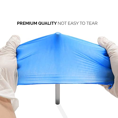 Vinyl Exam Gloves Large 1000 Pack - Latex-Free Powder-Free Medical Gloves