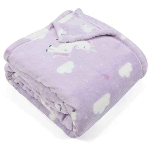Unicorn Blanket for Girls - 50x60 Inches,Soft Cozy Kids Throw Blanket for Sofa Couch Bed,Cute Unicorn Gifts for Girls Kids Toddler Christmas Birthday Gift Decoration