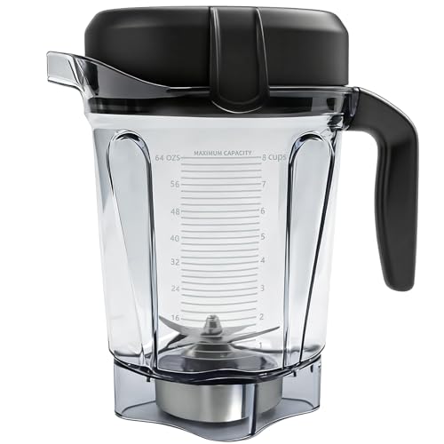 Deuovht 64oz Blender Pitcher Compatible with Vitamix Explorian & Commercial Series