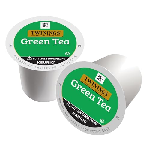Twinings Green Tea K-Cup Pods - 56 Count, Caffeinated, Smooth & Refreshing, Compatible with Keurig - Variation: Green Tea / 56 Count