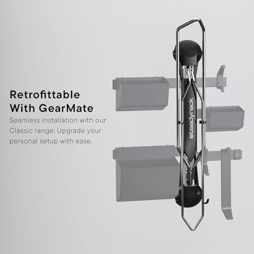 1-Pack Chrome Wall-Mounted Bike Rack for Road Bikes - Space Saving Vertical Storage