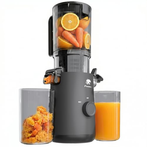 Juicer Machines, Cold Press with 5.3" Extra Large Feed Chute and