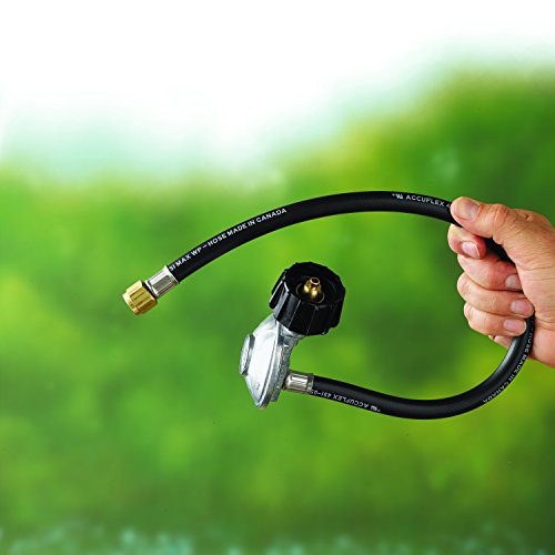 Weber 24 Inch Hose and Regulator Kit for Gas Grills - Replacement Part