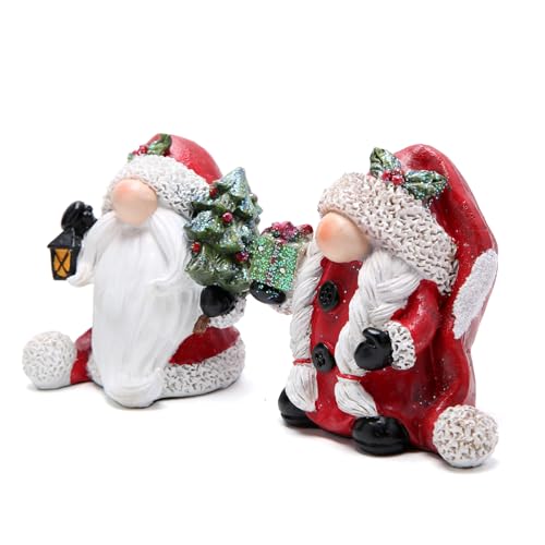 Hodao Christmas Elf Decorations Set - Unique Handcrafted Holiday Ornaments