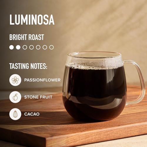Peet's Coffee Pods Luminosa Breakfast Blend Light Roast - 6 Pack of 10 K-Cups (Total 60 Pods)