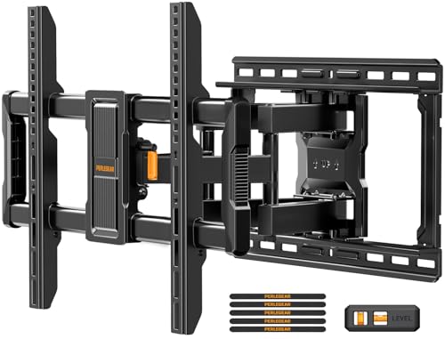 Full Motion TV Wall Mount for 42-97 Inch Screens up to 132 lbs - Fits 16" Wood Studs