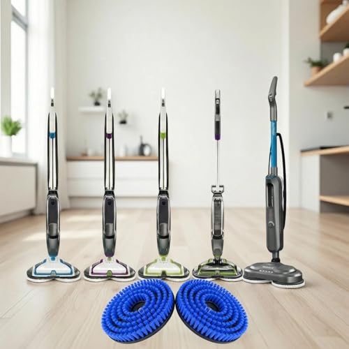 YUYUXB Replacement Brush Heads for Bissell Spinwave Steam Mop - Deep Cleaning Pads