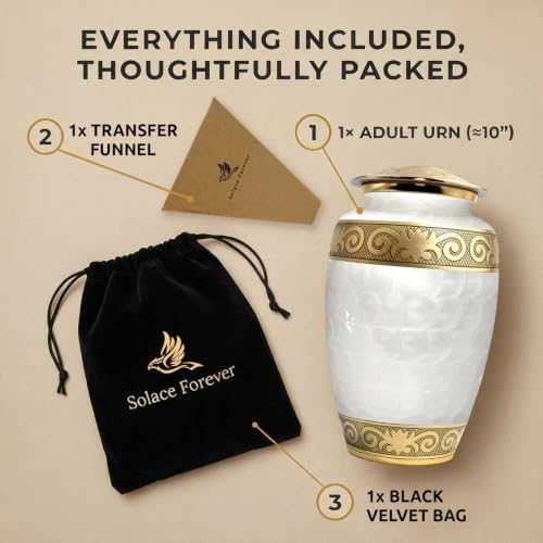 Urns for Human Ashes Adult Female/Male – Handcrafted Cremation Urn