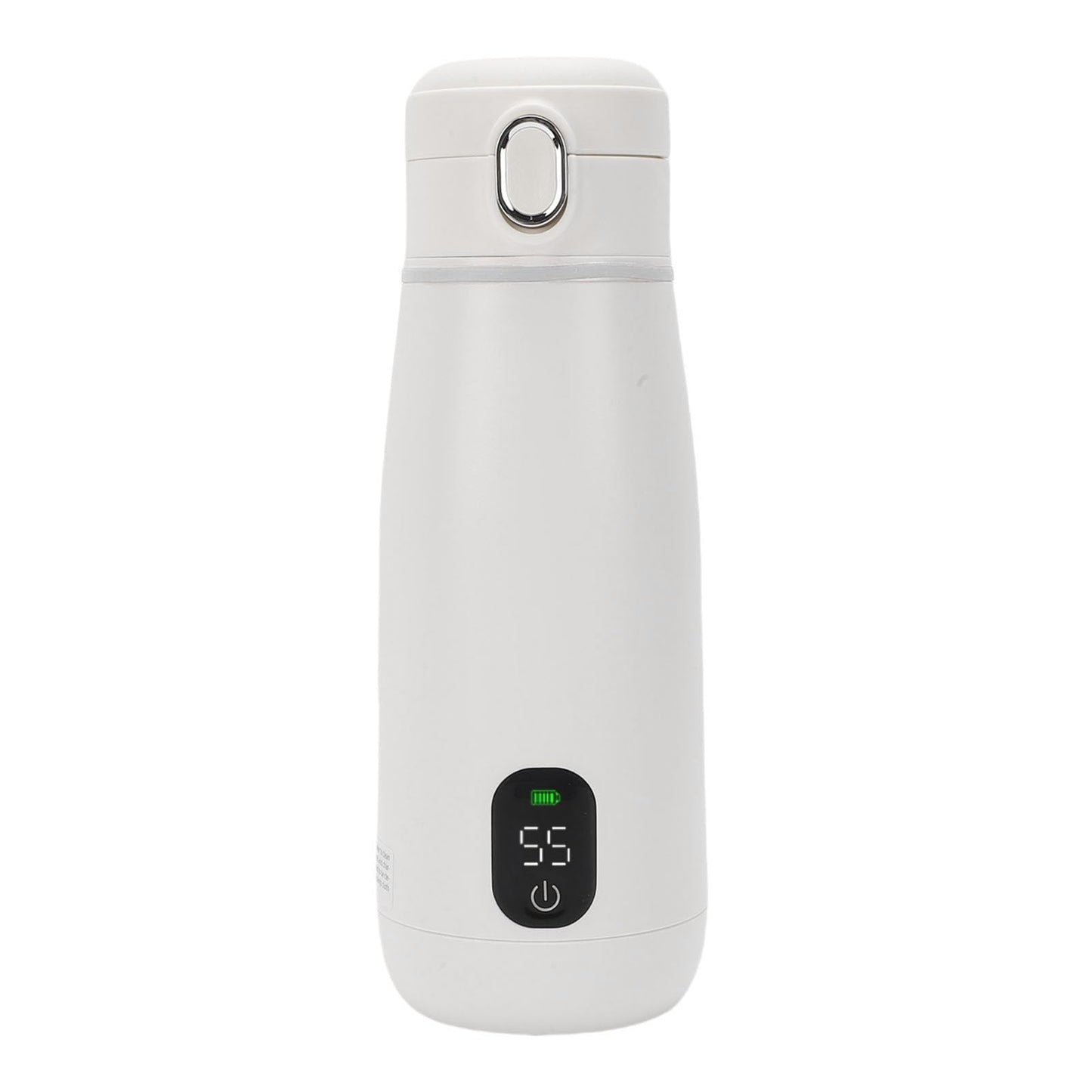 Vvikizy Travel Electric Kettle, 316 Stainless Steel USB Rechargeable Cordless Heating Portable 350ml Hot Water Boiler with Thermal Insulation, for Outdoor Camping Car Office