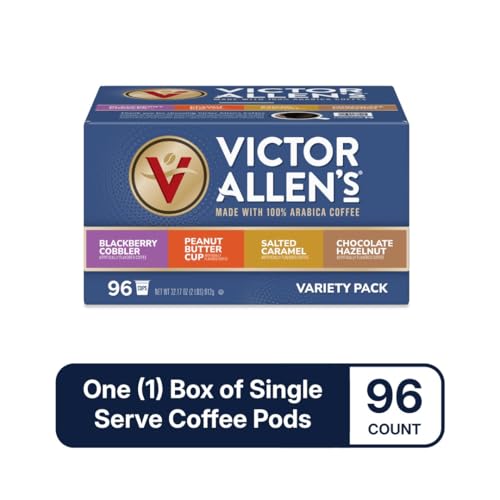 Sweet & Salty Coffee Variety Pack 96 Pods - Peanut Butter, Salted Caramel & More (Variation of THIS listing)
