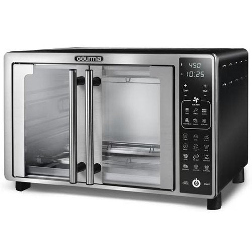 Gourmia Digital Air Fryer Toaster Oven with Single-Pull French Doors