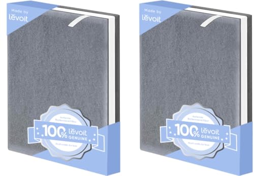 Genuine Levoit Vital 100 Air Purifier Replacement Filter 2 Pack - AHAM Verified
