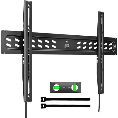 monTEK Ultra Slim Fixed TV Wall Mount for 43–95 Inch TVs Supports 150 lbs - Variation of THIS listing