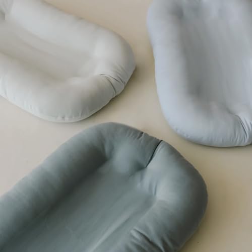 Baby Lounger for Newborns 0-24 Months Infant Cushion - Coffee / Extra