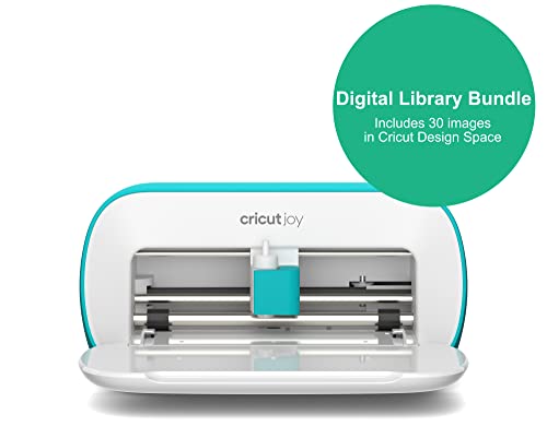 Cricut Joy Cutting Machine & Digital Content Library Bundle - Portable DIY Craft Tool