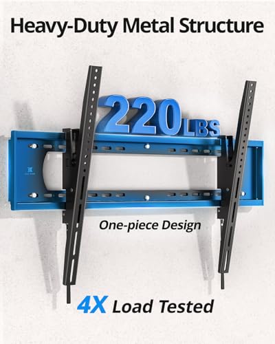 85 86 98 100 inch Heavy Duty Tilt TV Wall Mount Bracket for 65-120