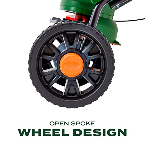 Scotts Turf Builder EdgeGuard DLX Broadcast Spreader for Lawn, Seed & Salt - Single Pack / Deluxe