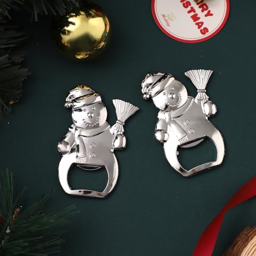 Snowman Bottle Openers Gift Set (24 pcs) – Uezea, Frosty Holiday Party Favors