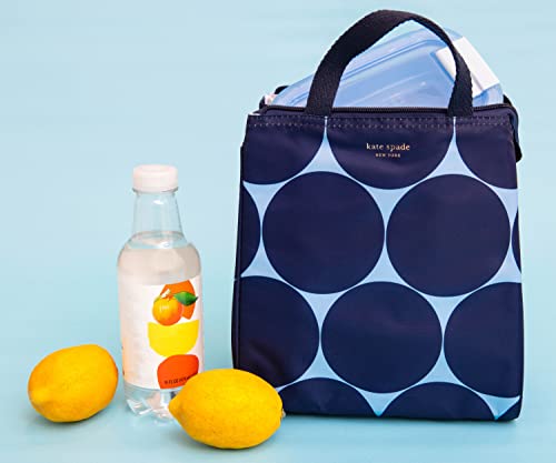 Kate Spade Joy Dot Portable Soft Cooler Lunch Bag with Insulated Interior - One Size