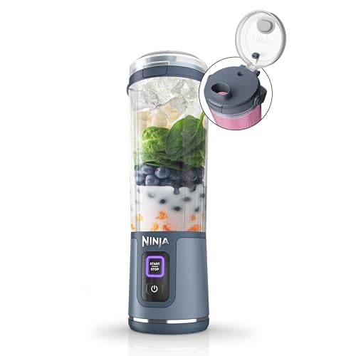 Cordless Portable Blender 18oz Personal Shake & Smoothie Maker USB-C Rechargeable