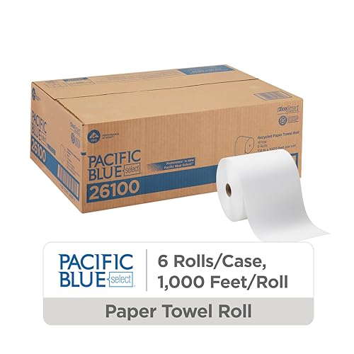 Georgia-Pacific Pacific Blue Select 7.875" Recycled Paper Towels 6 Rolls - 1000 Feet Each