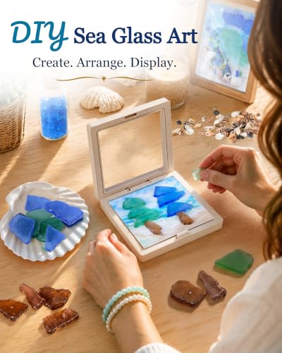 Sea Glass Advent Calendar for Women & Teen Girls - Blue Green Jewelry DIY Craft