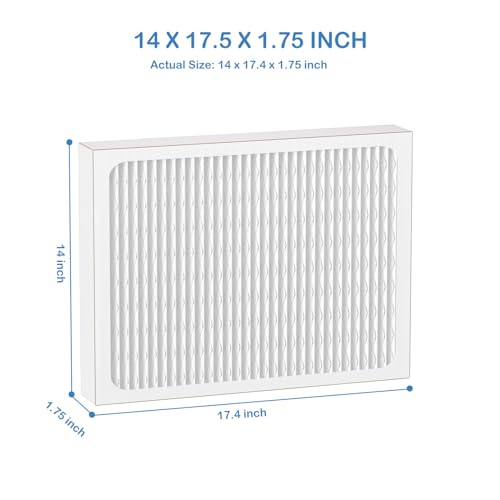 Dehumidifier Filter Replacement 14 x 17.5 x 1.75 MERV 13 for Santa Fe & Honeywell - 2 Pack Variation 1