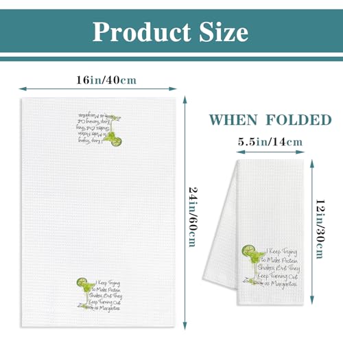 Funny Margarita Kitchen Towel 16x24” — DLTRXMY Dish Towel Decor Gift
