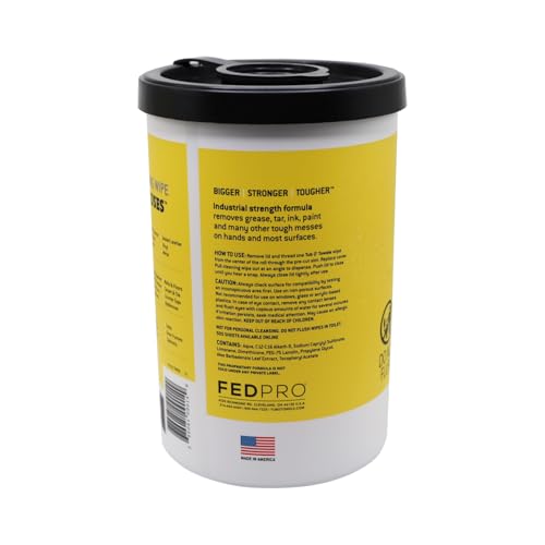 Tub O' Towels Heavy-Duty Multi-Surface Cleaning Wipes 2-Pack, 180 Count