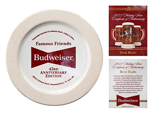2022 Budweiser Limited Edition Clydesdale Holiday Stein Ceramic Mug Gift