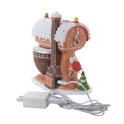 Department 56 North Pole Village Lighted Building with Piping Frosting, 6.5 Inch
