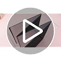 Black 4-Piece Foldable Full Length Mirror for Dancers and Travel - 47.2 x 13.4 Inches