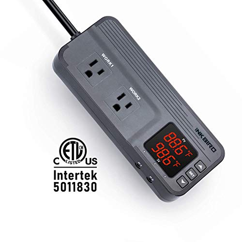 Temperature and Humidity Controller ITC-608T Dual Stage 120VAC Greenhouse Homebrew Variation of THIS listing