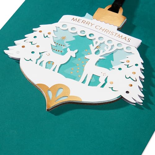 American Greetings Christmas Card with Keepsake Ornament - Special Season Holiday Greeting