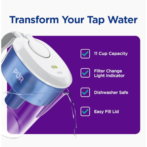 PUR Faster Filter for 11-Cup Water Pitcher - White