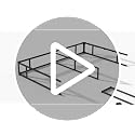 Quick Assembly Full-Size Metal Box Spring with Steel Frame - New/Upgraded